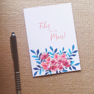 Cartão feliz dia das mães
