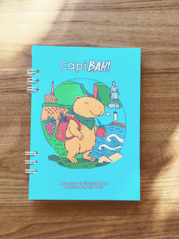 Livro de colorir - Capi Bah