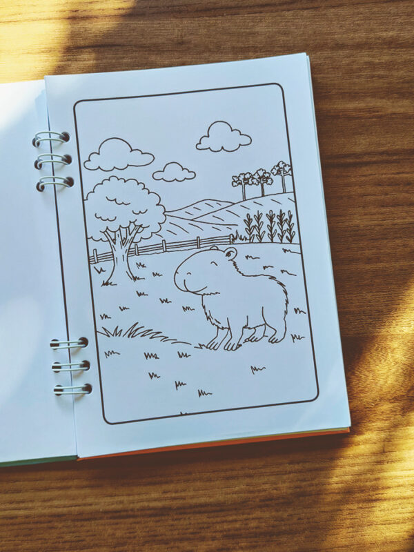 Livro de colorir - Capi Bah - Imagem 4