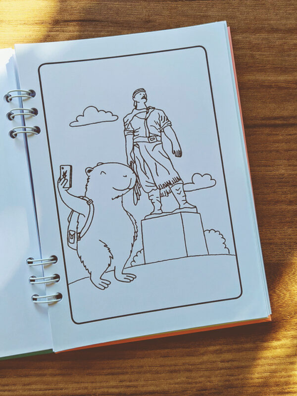 Livro de colorir - Capi Bah - Imagem 3
