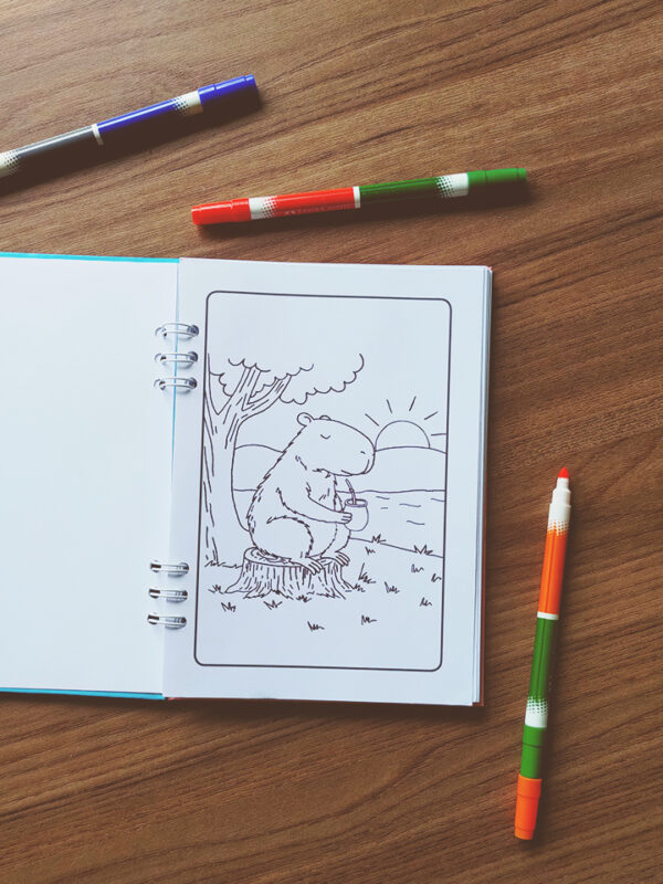 Livro de colorir - Capi Bah - Imagem 5