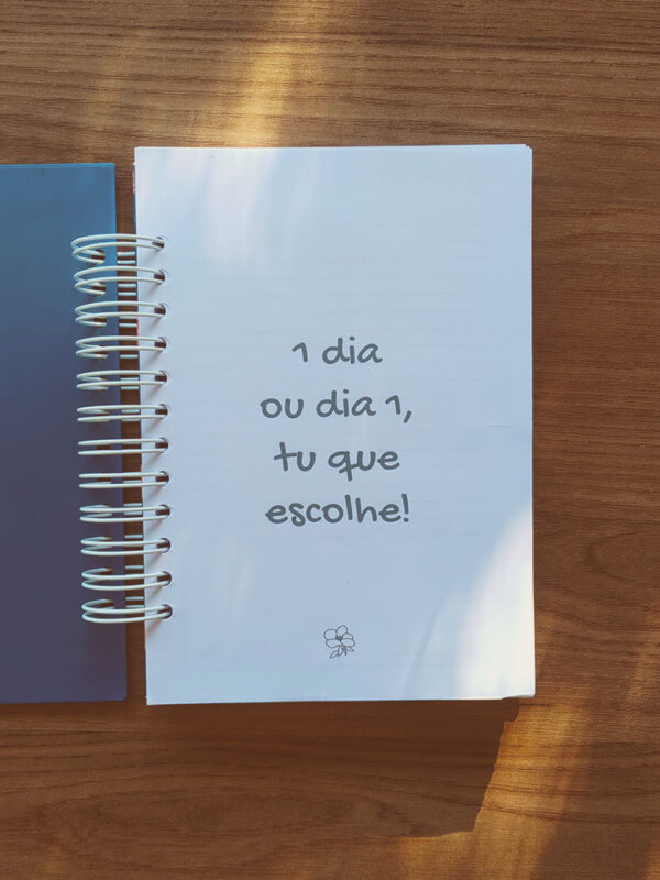 Agenda Diário Uma borboleta pousou no meu jardim - Imagem 3