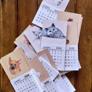 Calendário imantado Petlovers 2026