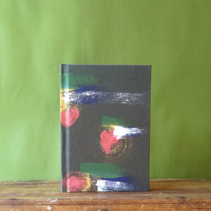 Caderno A6 pintado a mão - Coleção Fluir 13