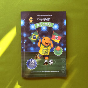 Álbum de figurinhas Capi bah! na Copa