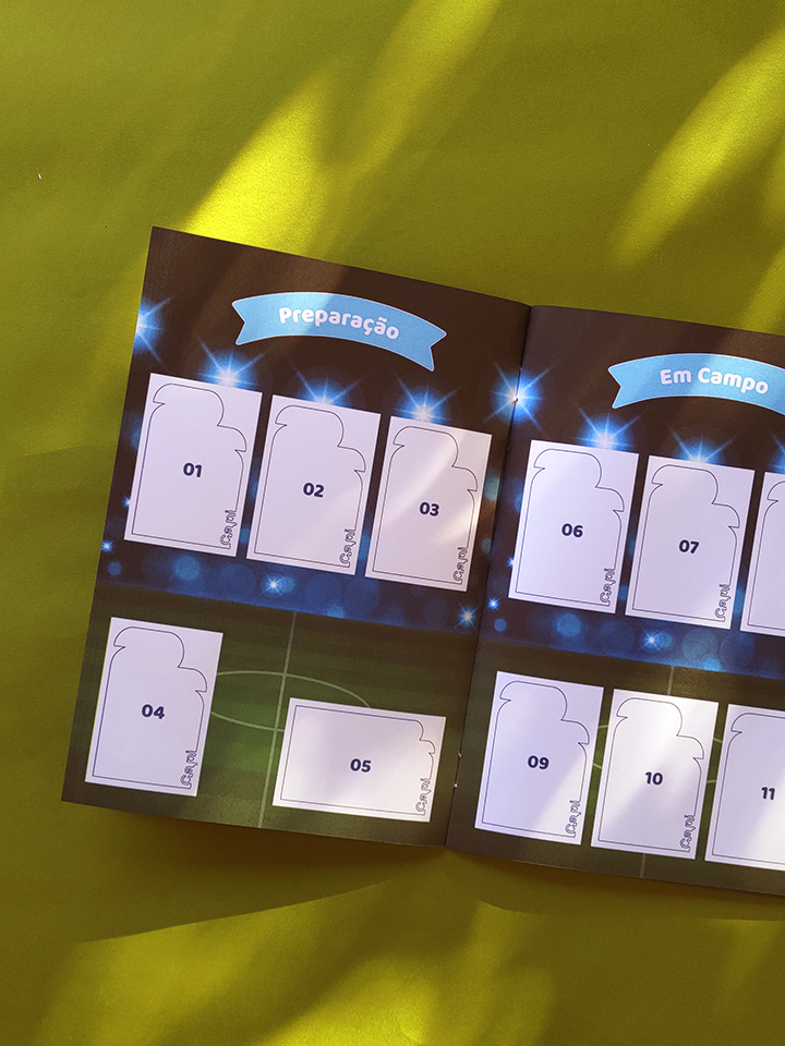 Álbum de figurinhas Capi bah! na Copa - Imagem 2